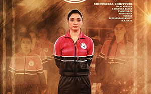 Official poster of Telugu sports action film, `Seetimaarr` by Sampath Nandi